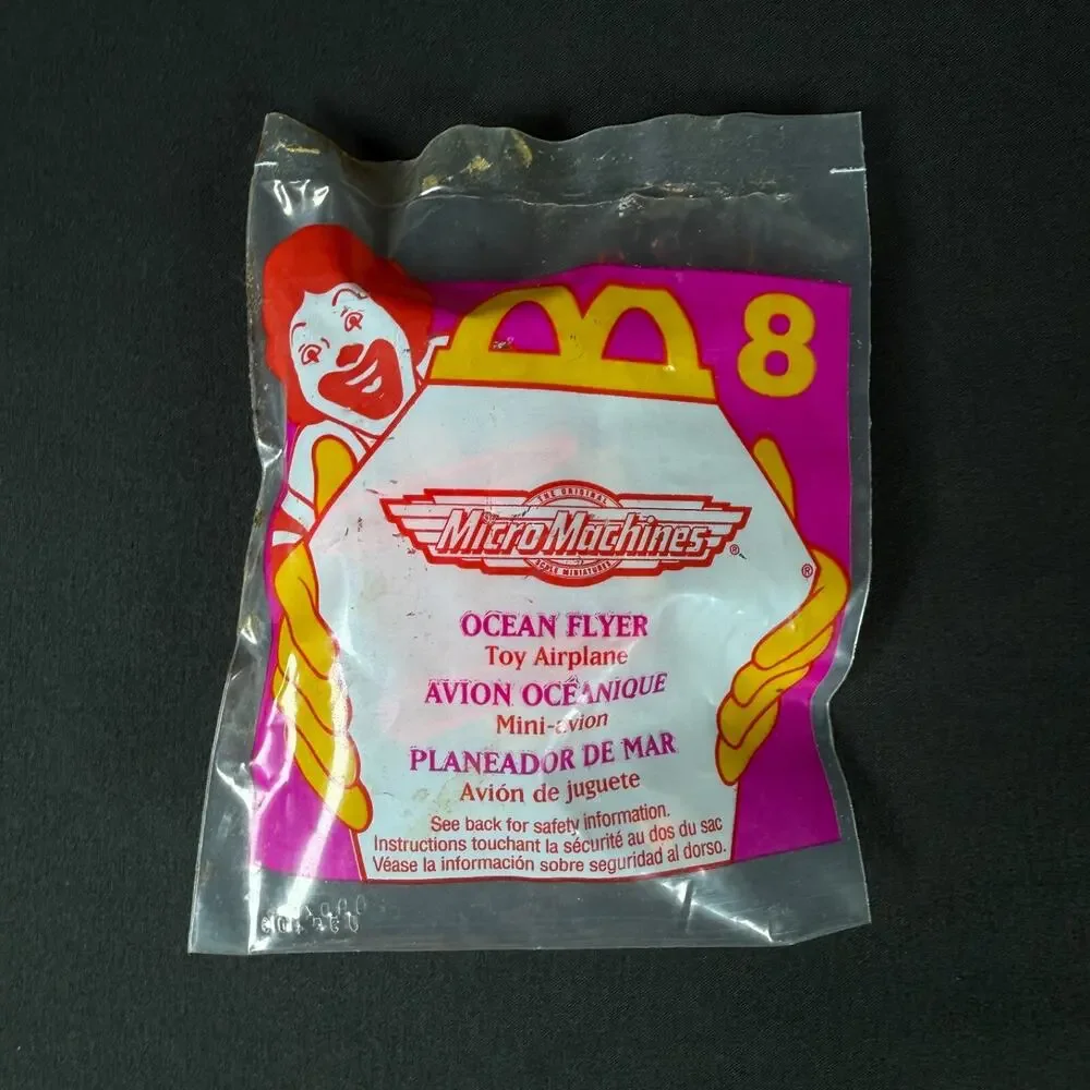 McDonalds Happy Meal Micro Machines Ocean Flyer #8 1996